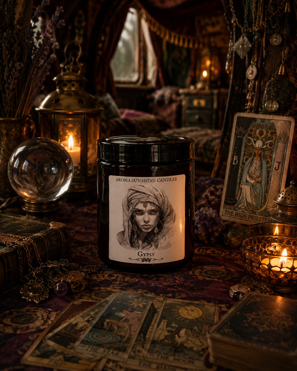 Gypsy candle - Blue Sage & Tonka
