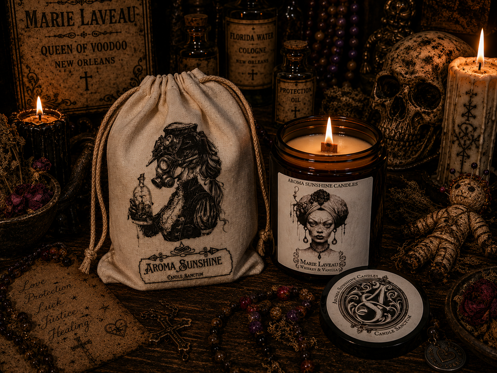 Marie Laveau candle - Whiskey & Vanilla