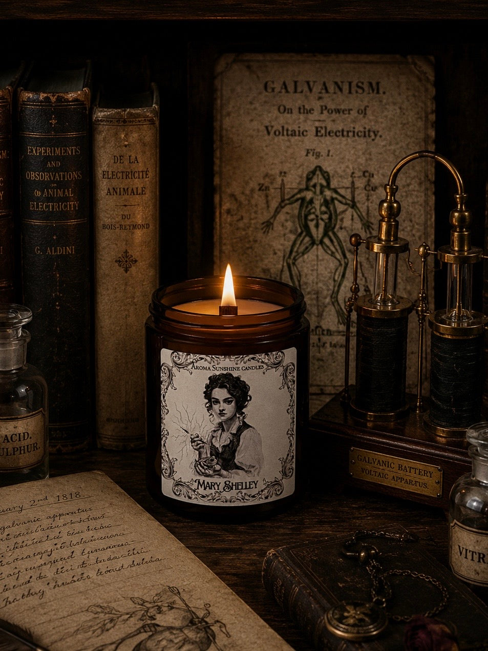 Mary Shelley candle - Pink Grapefruit & Vanilla