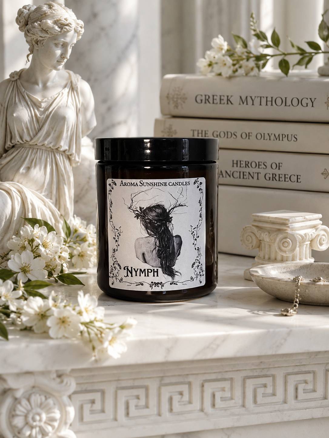 Nymph candle - Monoï & Cotton