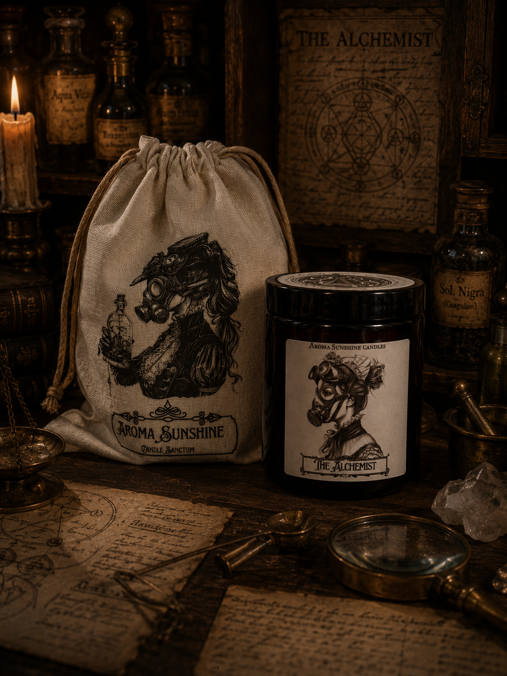 The Alchemist candle - Cedar & Vanilla