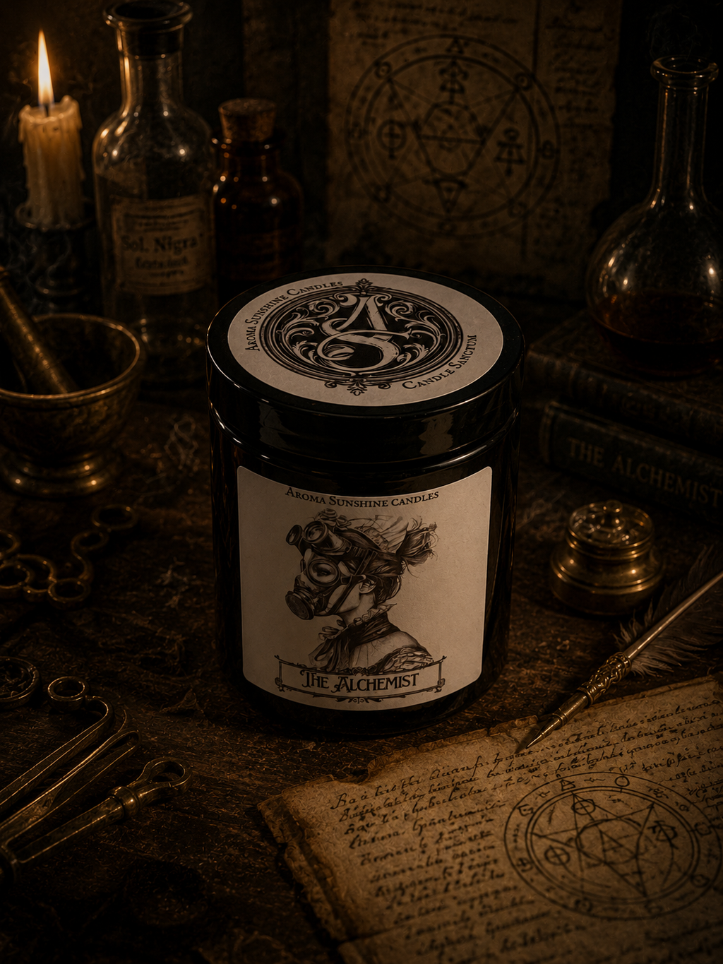 The Alchemist candle - Cedar & Vanilla