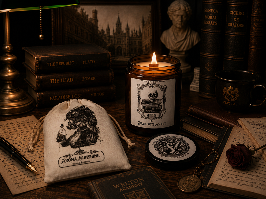 Dead Poets Society candle - Cedarwood & Soft Oud