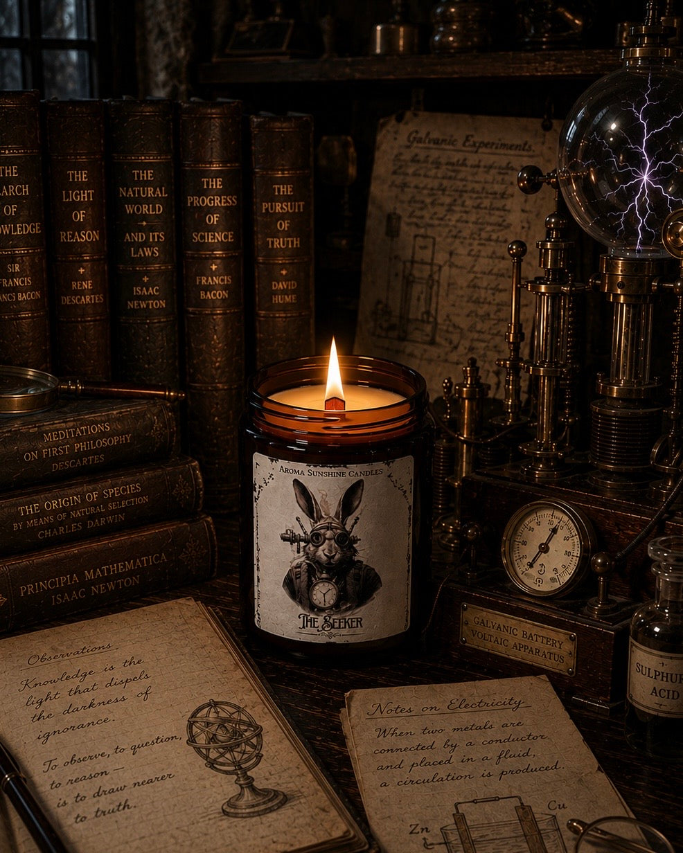 The Seeker candle - Oud Pomegranate