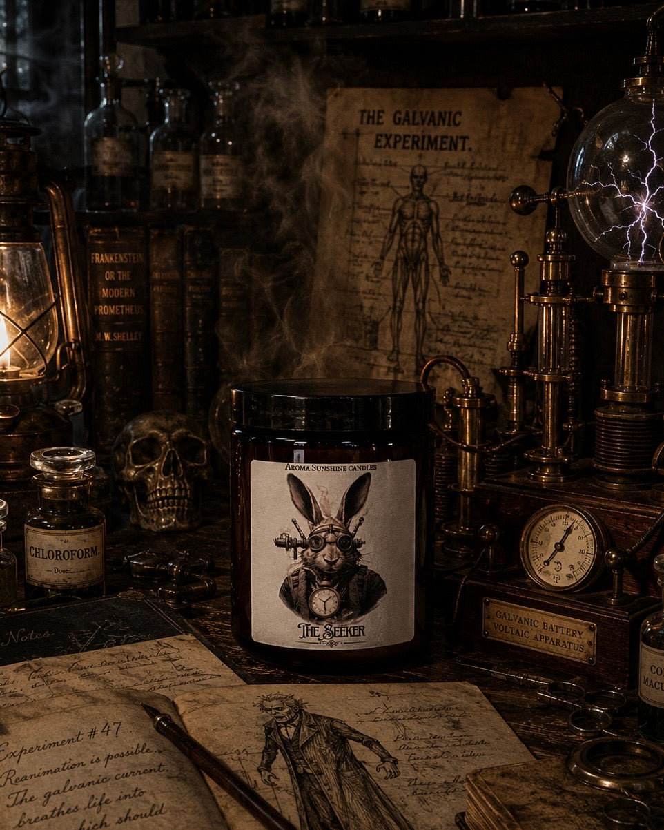The Seeker candle - Oud Pomegranate