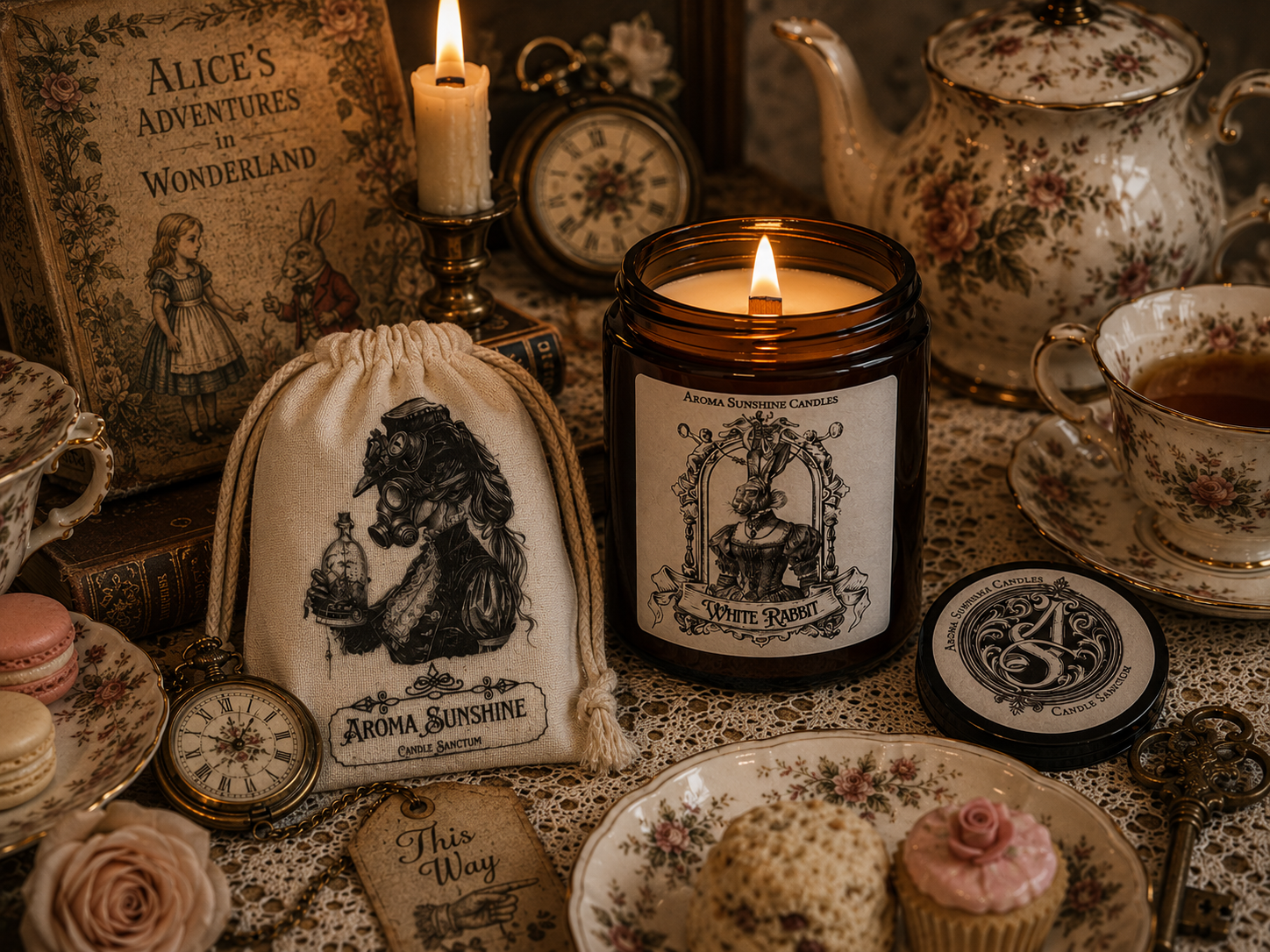 White Rabbit candle - Vanilla Sugar