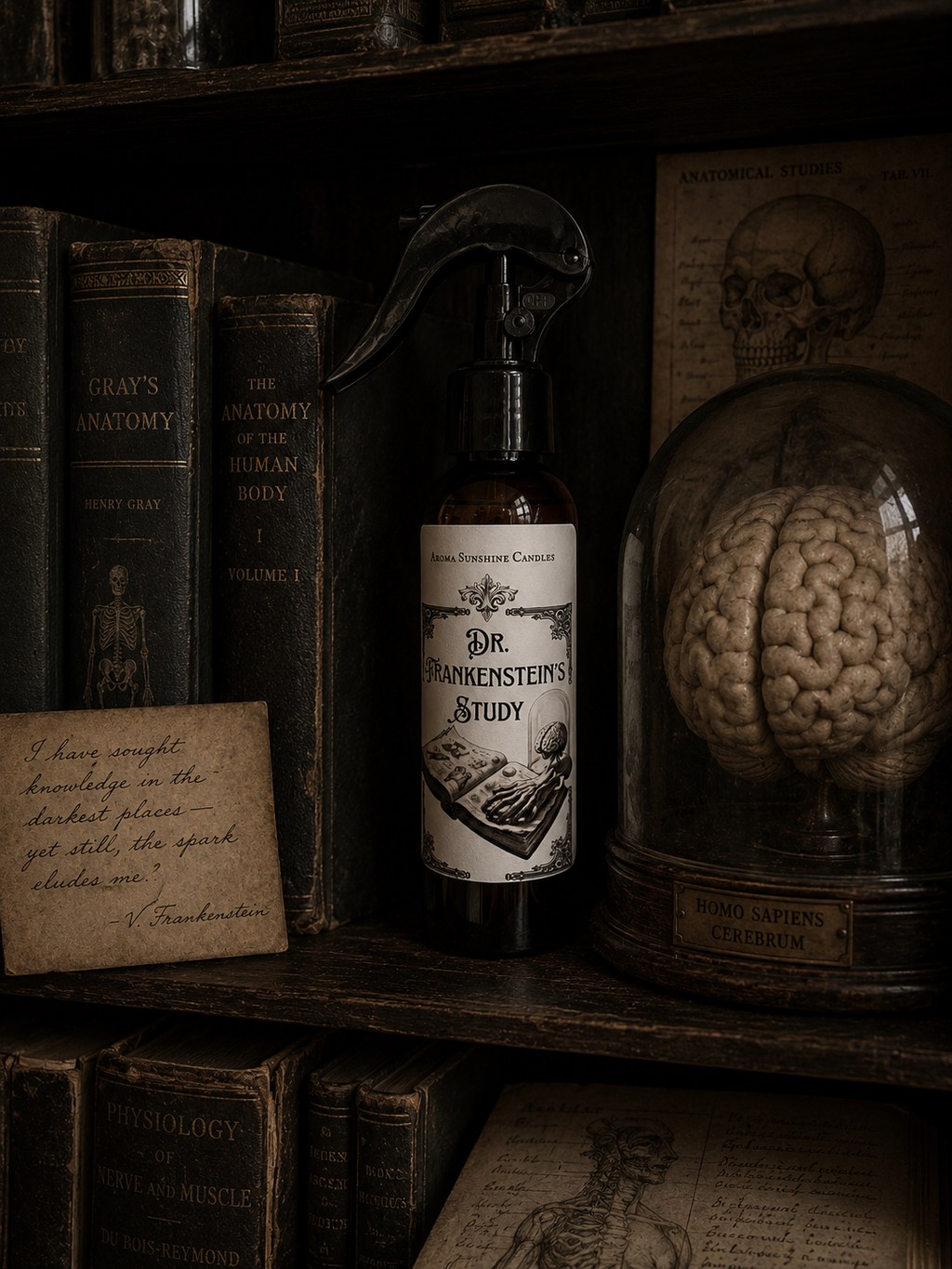 Dr. Frankenstein's Study Room Spray - Tonka & Myrrh