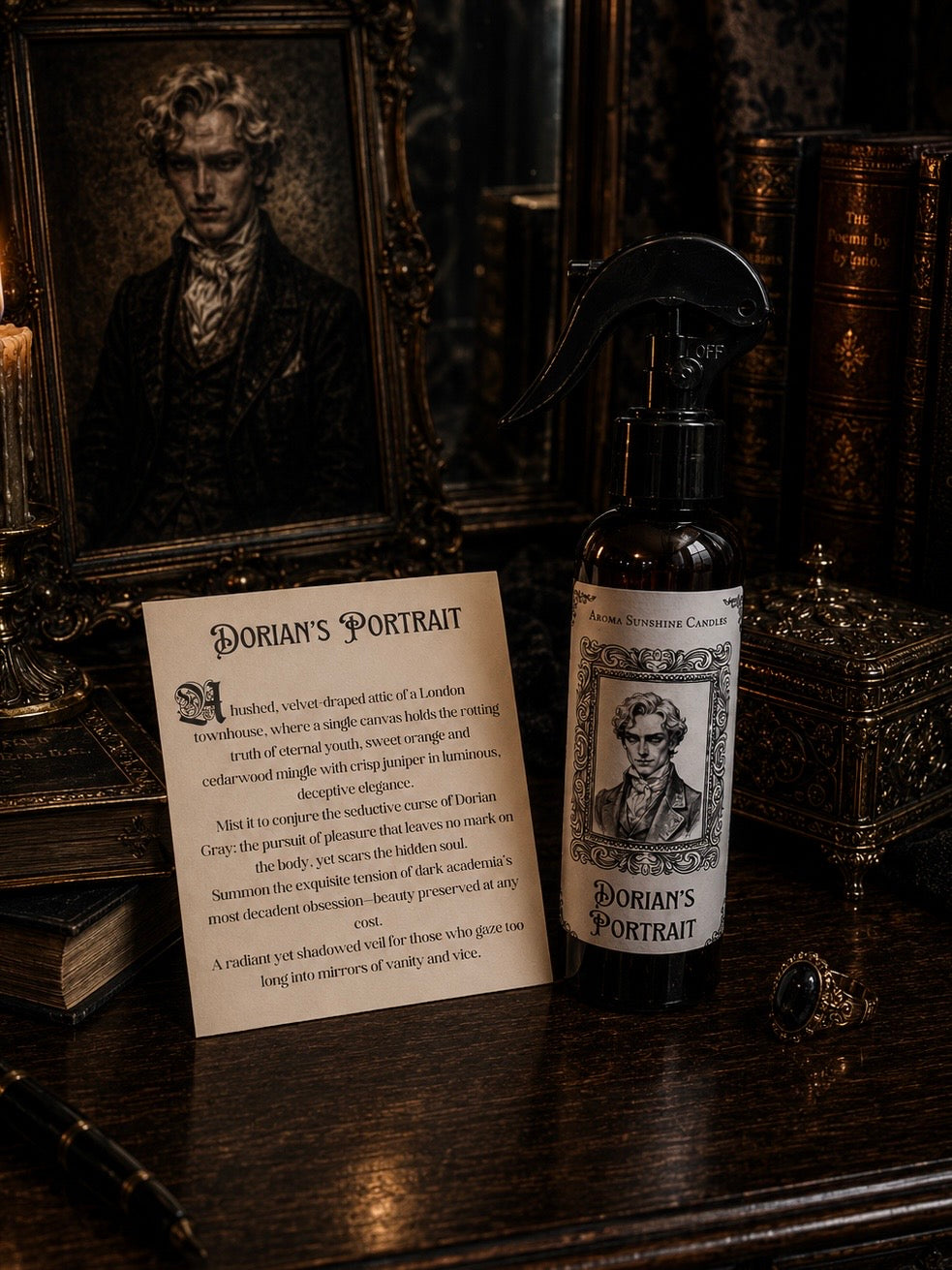 Dorian's Portrait Room Spray - Cedar Wood & Juniper