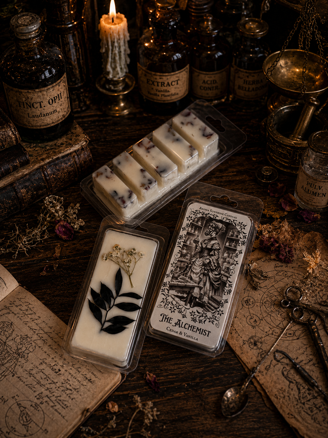 The Alchemist Wax Melt - Cedar & Vanilla
