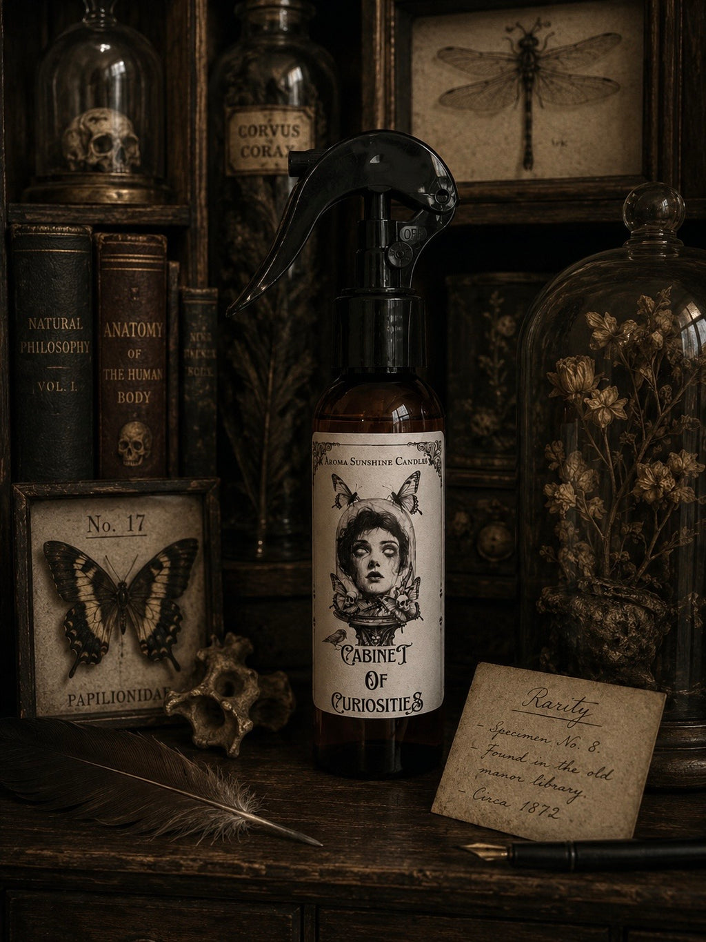 Cabinet of Curiosities Room Spray - White Lotus & Cotton