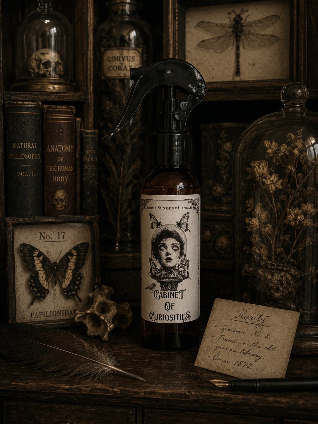 Cabinet of Curiosities Room Spray - White Lotus & Cotton