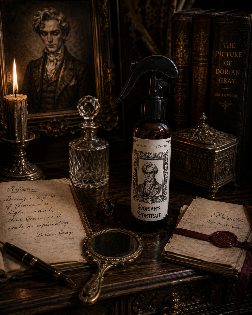 Dorian's Portrait Room Spray - Cedar Wood & Juniper