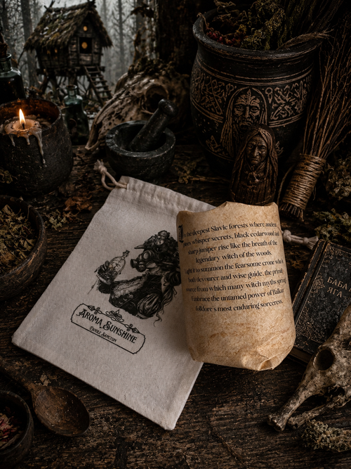Baba Yaga candle - Cedarwood & Juniper