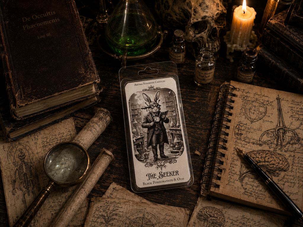 The Seeker Wax Melt - Pomegranate & Oud