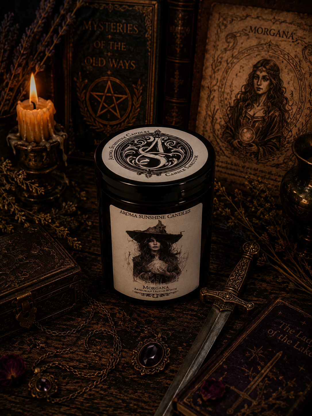 Morgana candle - White Musk & Lavender