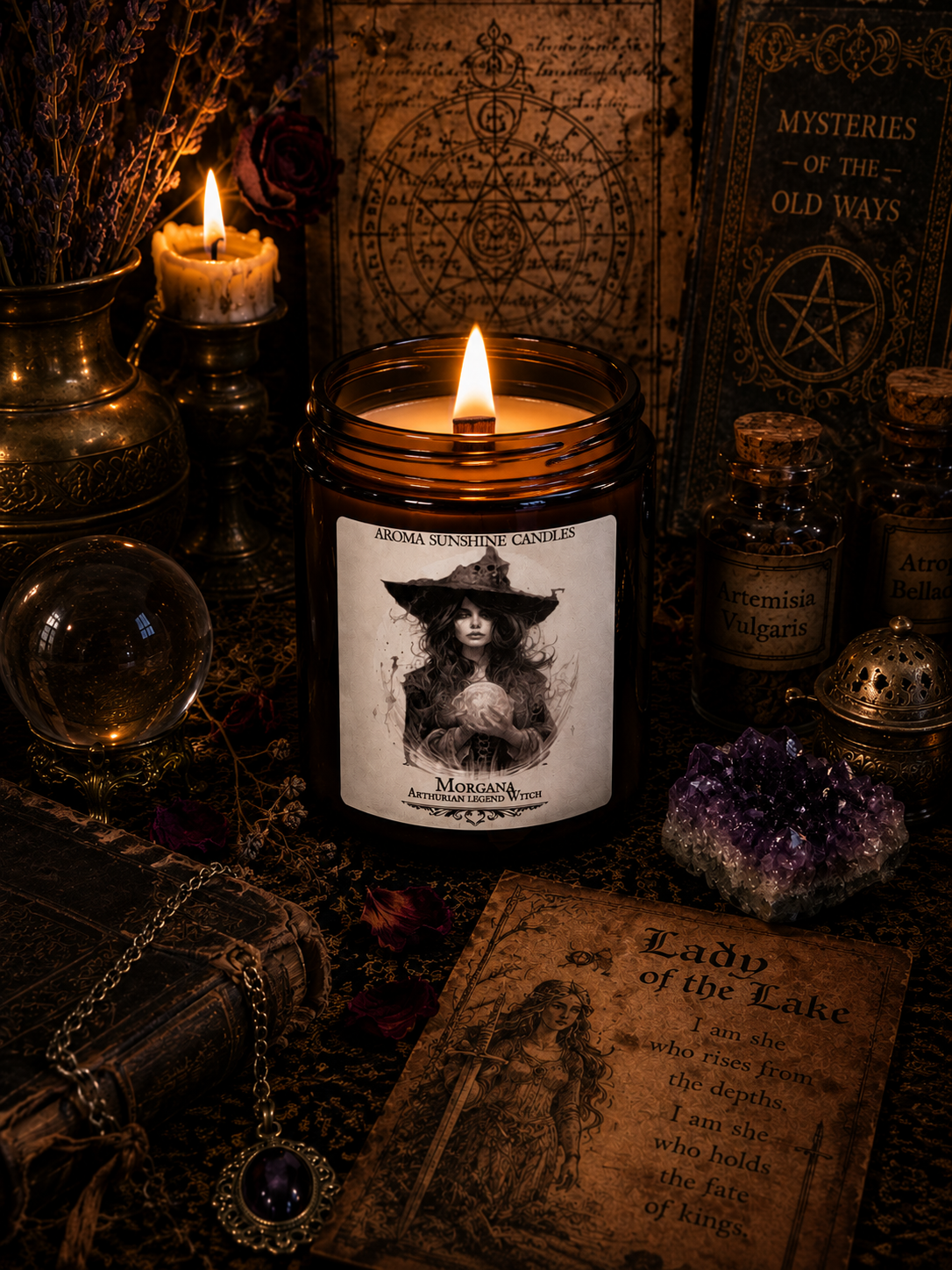 Morgana candle - White Musk & Lavender