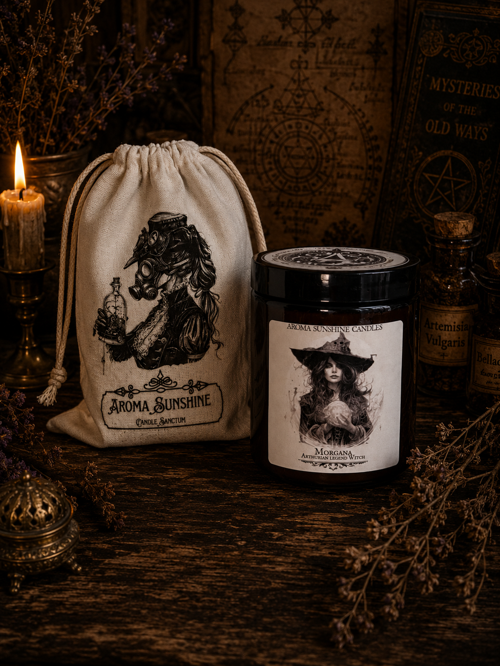 Morgana candle - White Musk & Lavender