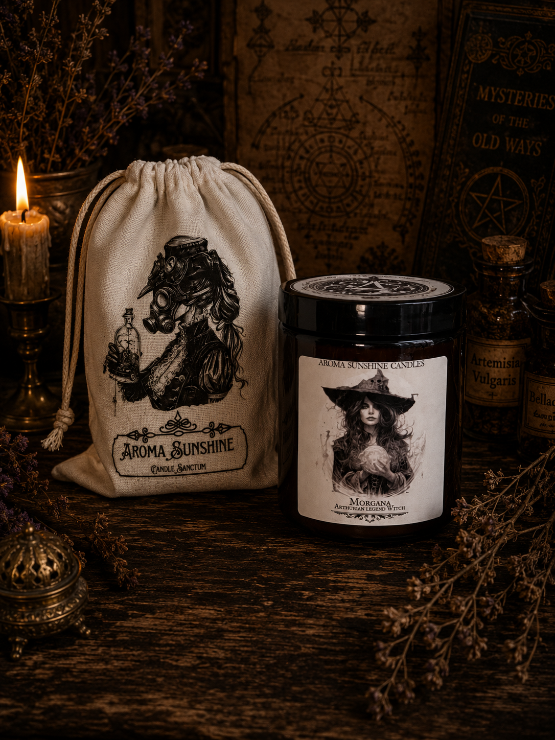 Morgana candle - White Musk & Lavender