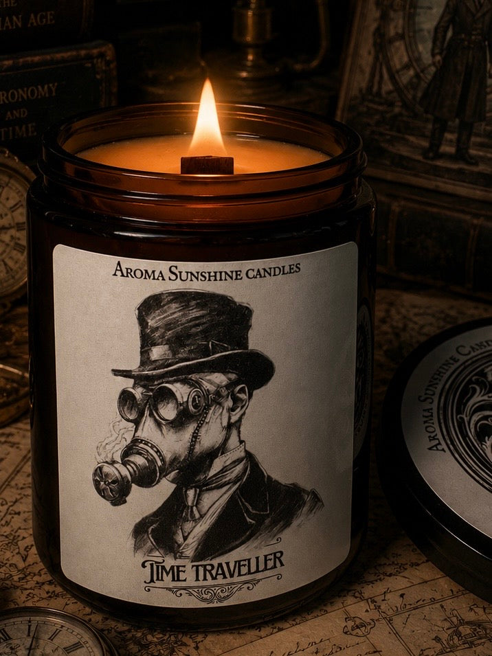 Time Traveller candle - Black Iris & Verbena