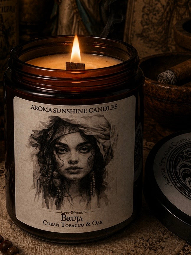 Bruja candle - Cuban Tobacco & Pimento