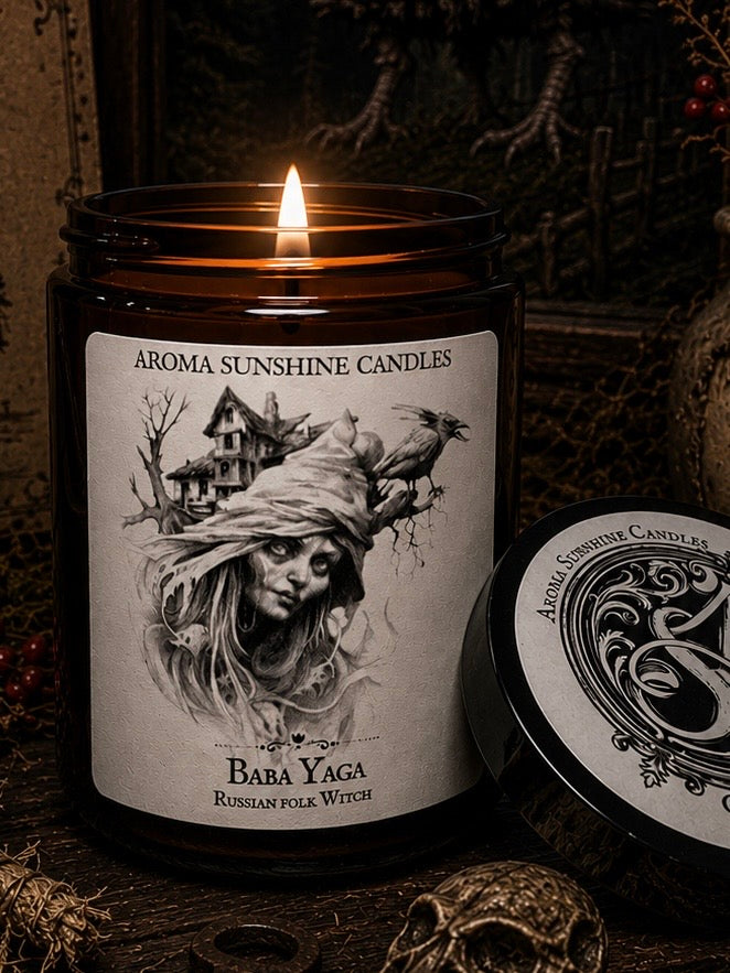 Baba Yaga candle - Cedarwood & Juniper