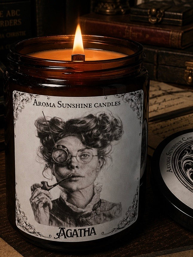 Agatha Christie candle - Peony & Lily of the Valley